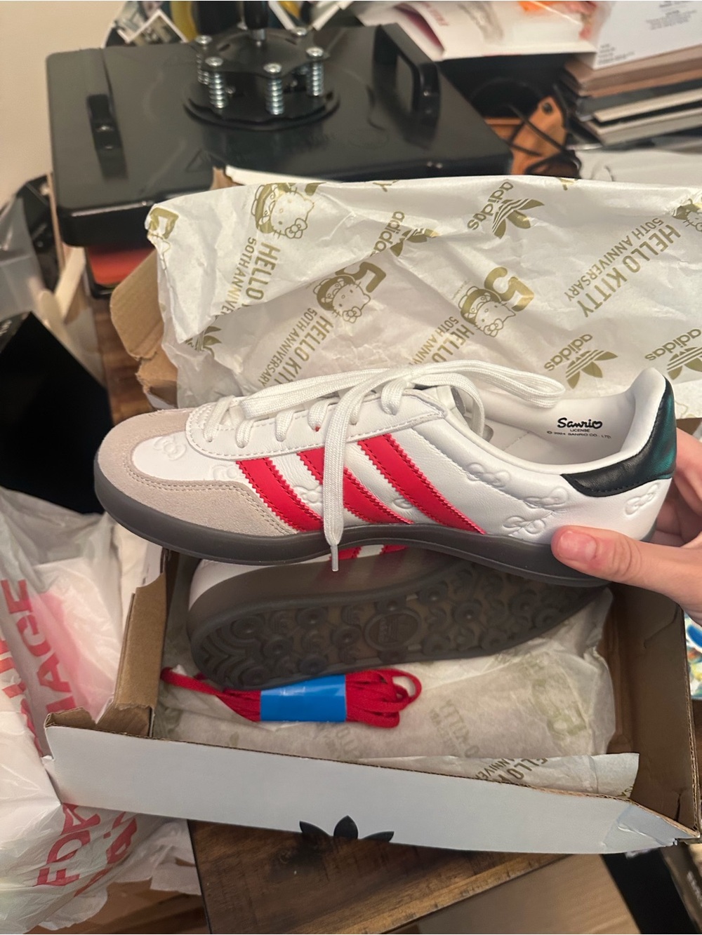 adidas Women’s Hello Kitty Gazelles